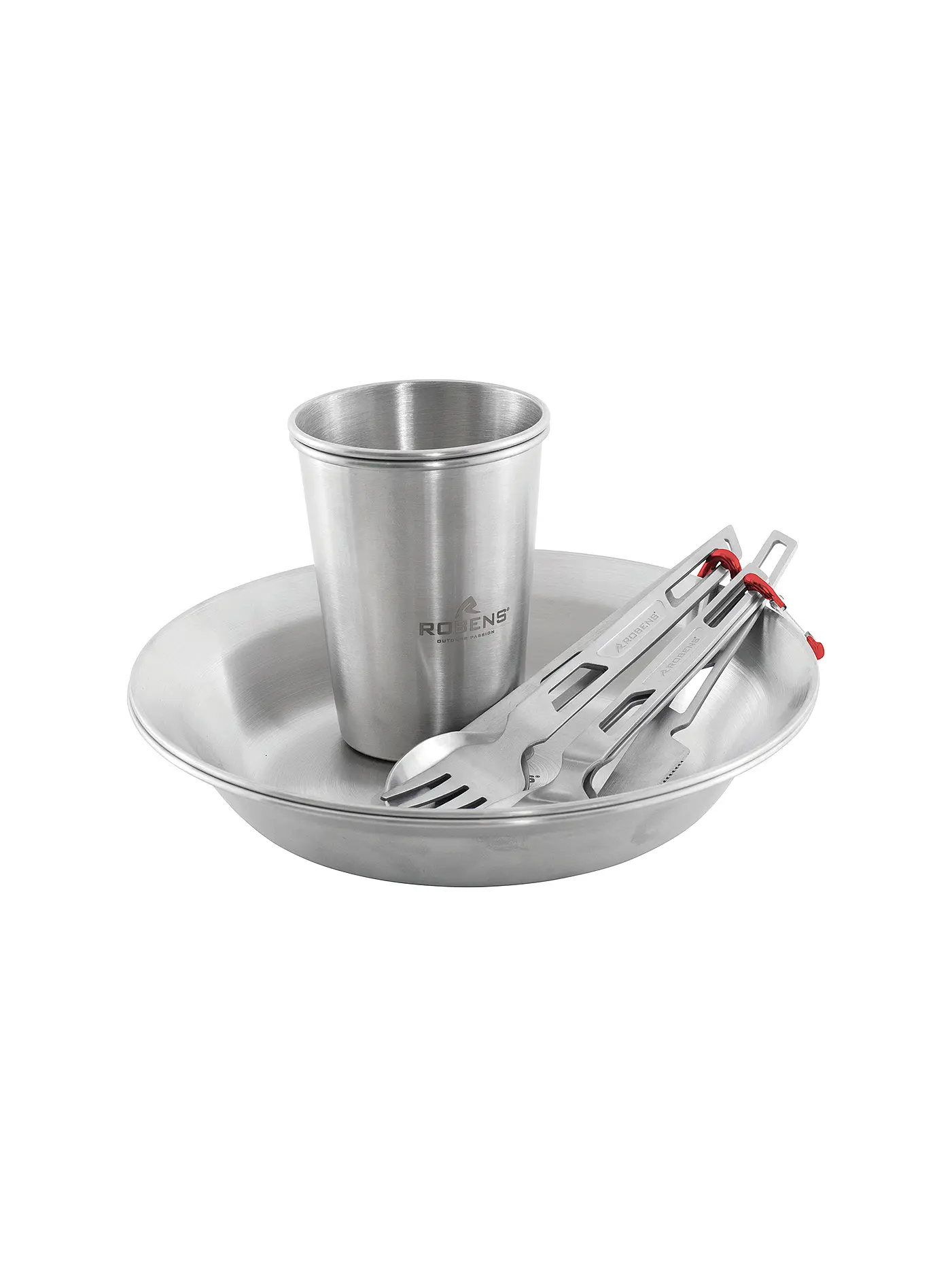 ROBENS | Campinggeschirr Sierra Steel Meal Set | 